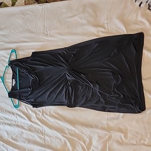 Black NY Co Cowl Neck dress.